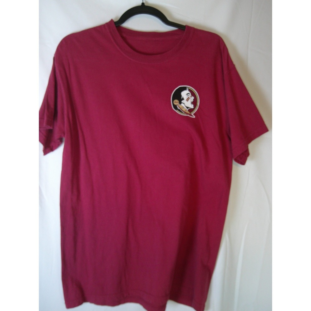 Florida State Seminoles T-Shirt Mens L Garnet Southern By Design FSU‎ Tee